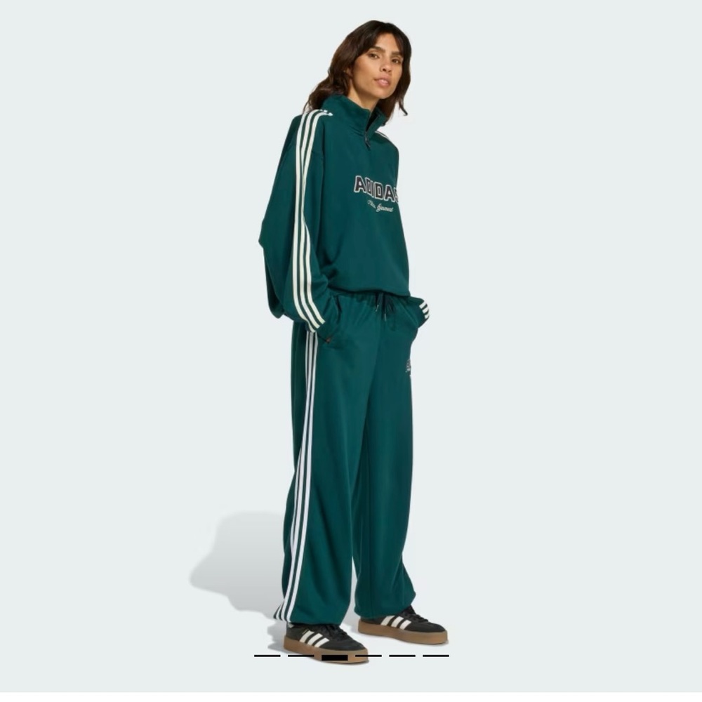 ADIDAS ORIGINALS ATHL DEPT LOOSE GRAPHIC
SWEAT WOMENS PANTS SMALL - Picture 4 of 9